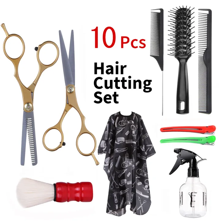 Myyeah%20Professional%20Hairdressing%20Kit%20Hair%20Cutting%20Barber%20Salon%20Hairdresser%20Tool%20Rat%20Tail%20Comb%20Cape%20Hair%20Cutter%20Comb%20Set%20-%20Image%203