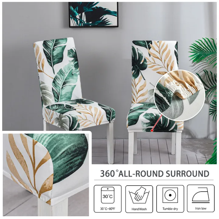 Waterproof%20Printed%20Chair%20Covers%20Nordic%20Style%20Removable%20Seat%20Chair%20Cover%20High%20Stretch%20Decorative%20Cover%20For%20Dining%20Room%20Wedding%20-%20Image%205