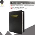 SMD Resistor 0201 0402 0603 085 1206 1% Many varieties capacitor resistor pack engineer professional component sample book.