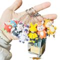 Cartoon cute, meta dream star, keychain, circle bag, pendant, blind box, doll, dongle game, 3D stereoscopic. 
