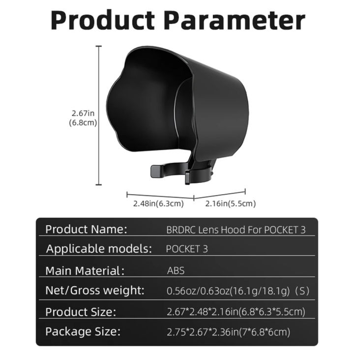Lens%20Sun%20Hood%20Prevent%20Glare%20Lens%20Hood%20Light%20Blocking%20Lens%20Hood%20Cover%20Guard%20Camera%20Accessories%20for%20Osmo%20Pocket%203%20-%20Image%206