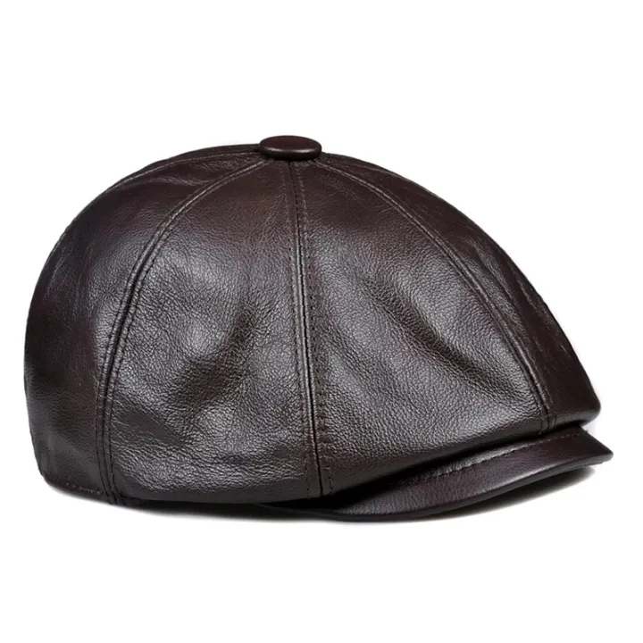 Men's%20%20Leather%20Warm%20Octagonal%20Cap,%20Casual%20Vintage%20Newsboy%20Cap%20Golf%20Driving%20Flat%20Cabbie%20Hat,%20Winter%20Male%20Artist%20Gatsby%20Cap%20-%20Image%204