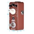 MOOER PURE OCTAVE Mini Octave Guitar Effect Pedal 11 Octave Modes True Bypass Full Metal hell. 