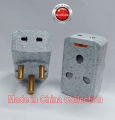 3 pin round plug,15 amp(1pcs) Multi Plug 15A 3-Pin Universal Socket Conversion Heavy Duty .. 