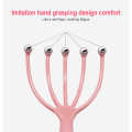 Scalp Massager Tool Protable Handheld Five Fingers Claw Steel Ball Relaxation Head Massager For Home Office Travel. 