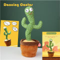 Talking & Dancing Cactus Mimicking Toy (USB CHARGING)-120 songs including Happy Birthday &. 