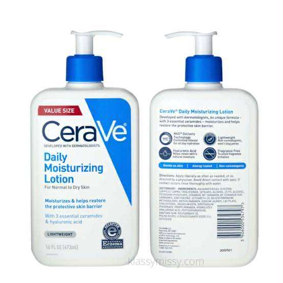 cerave daily moisturizing lotion 237ml