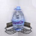 Bathroom Corner Storage Shelves Wall Mounted Rack Shampoo Holder Iron Shower Drain Basket Punch-Free Organizer Bath Accessories_ D Shop.
