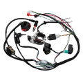 For Motorcycle ATV Pit Bike 50 70 90 110 125Cc Wiring Harness Full Complete Electrics Wiring Harness STATOR Parts. 
