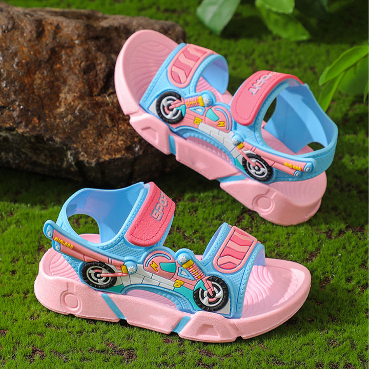 DSstyles%20Boys%20Sports%20Sandals%20Kids%20Summer%20Double%20Adjustable%20Strap%20Open%20Toe%20Sandals%20Outdoor%20Race%20Car%20Pattern%20Hiking%20Shoes%20-%20Image%203