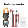 True RMS Digital Clamp Meter Automatic Range NCV Diode Multimeter 4000 Counts Professional Ammeter Voltage Tester (No Battery). 