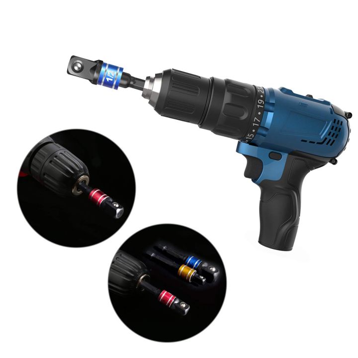 4%20Pieces%20Impact%20Driver%20Socket%20Adapter%20Set%20for%201/4%20Inch%20Hex%20Shank%20-%20Image%203