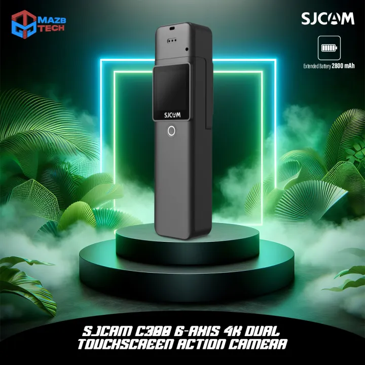 SJCAM C300  6-Axis 4K Dual Touchscreen Action Camera