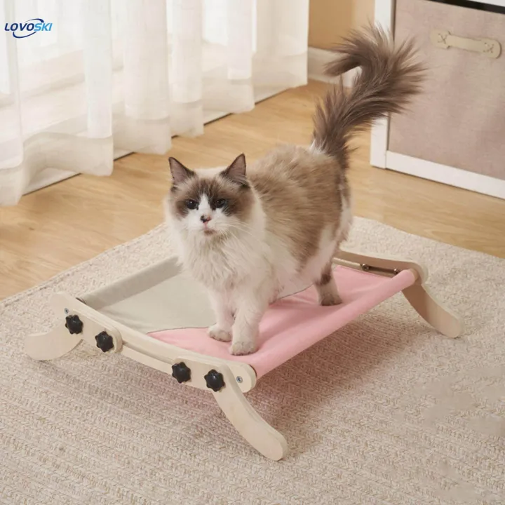 Cat%20Window%20Perch%20Hammock%20Steady%20Space%20Saving%20with%20Wood%20Frame%20for%20Indoor%20Cats%20Cat%20Bed%20pink%20gray%20-%20Image%203
