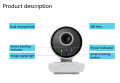 2MP 1080P 4X Zoom AI Face USB Webcam For Online Teaching Video Conference Boardcast Digital Camera. 