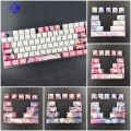 12Keys/Set Anime Character Design Custom Thermal Sublimation Cherry Profile Mechanical Keyboard Supplement Key Custom Keycap.
