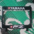 Yamaha FZ Bike Number Plate/License Plate Frame Or Holder. 