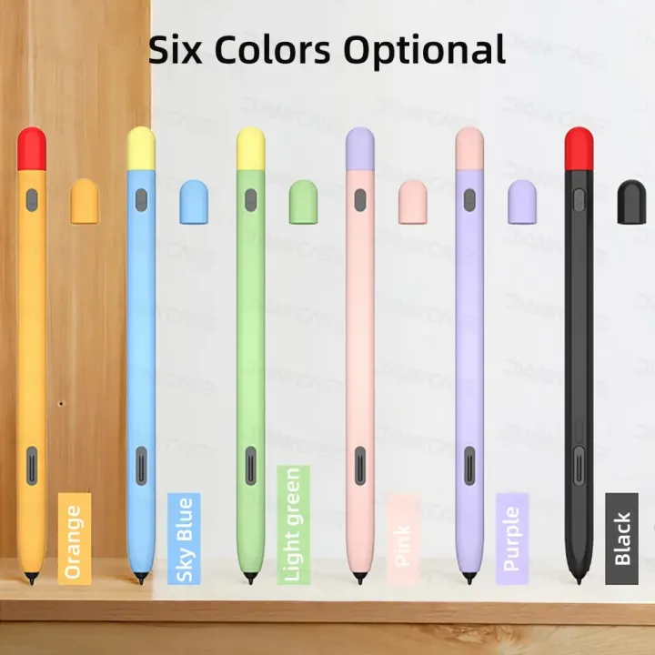 Silicone%20Pencil%20Case%20For%20Samsung%20S%20Pen%20Tab%20S7%20FE%20S8%20Plus%20S9%20Ultra%20S6%20Lite%20Stylus%20Touch%20Pen%20Cover%20Non-slip%20Protection%20Sleeve%20Case%20-%20Image%206