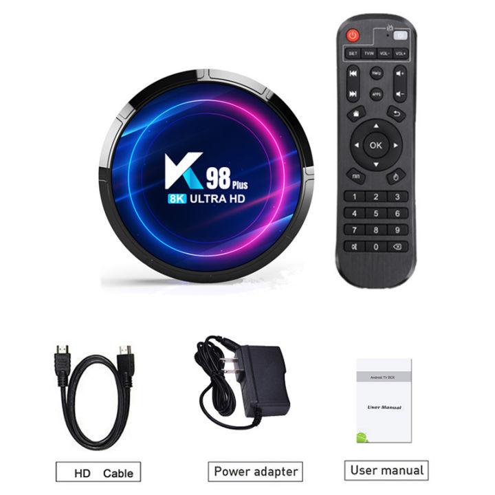 K98%20PLUS%20Smart%20TV%20Box%20Android%2013%20RK3528%204GB%2032GB%2064GB%204K%208K%203D%205G%20Dual%20Band%20WIFI6%20HDR%2010+%20Media%20Player%20Set%20Top%20Box%20PK%20H96%20MAX%20-%20Image%203