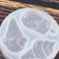 DIY Ice Cream Popsicle Silicone Mold Kawaii Food Cabochon DIY Decoden Supplies Sweet Decor Resin Craft UV Resin Mold Summer Decor. 