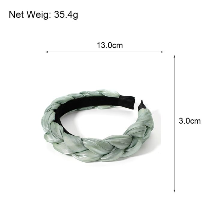 Trendy%20Solid%20Color%20Silk%20Width%20Cross%20Braid%20Hair%20Accessories%20Hair%20Hoop%20Temperament%20Adult%20Hair%20Bands%20for%20Women%20Hairband%20Headwear%20-%20Image%206