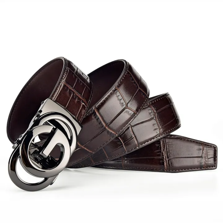 MircaynPOLO%20Mens%20Crocodile%20Pattern%20Belt%20Men's%20Luxury%20Automatic%20Zinc%20Alloy%20Buckle%20Brand%20Cowhide%20Leather%20Belts%20GG%20Male%20Waistband%20-%20Image%206