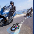 Q58 Max Motorcycle Helmet Bluetooth Intercom IP65 Waterproof.