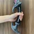 Halloween Cosplay Anti Mage Scythe of Vyse Elf 1:1 Beast Sickle Movie Game Anime Cos Role Play Gift Safety PU 50cm. 