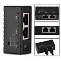 【Trusted】 Sweatbuy POE Splitter Power Over Injector Adapter For LAN Black.