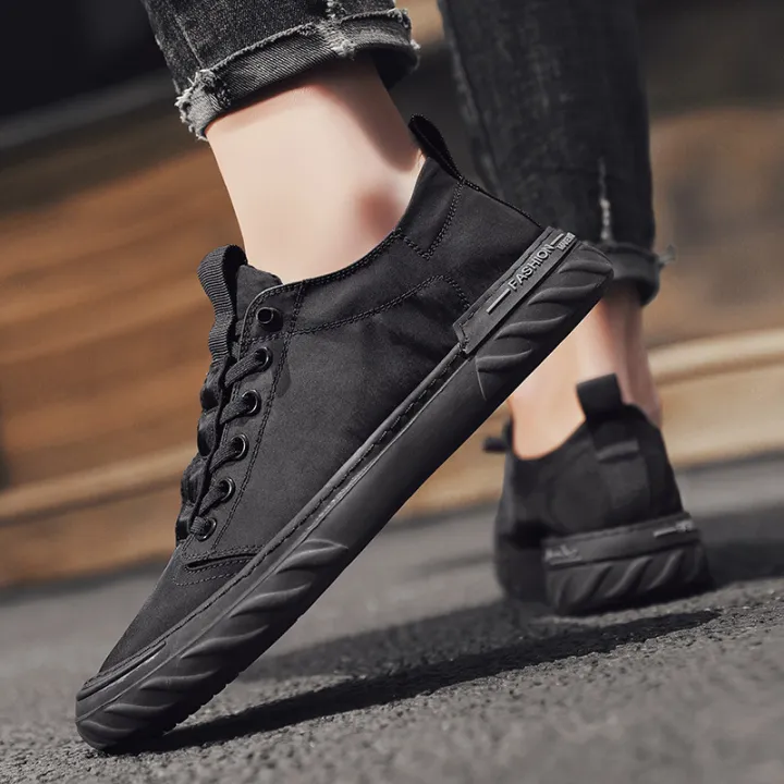 Canvas%20Shoes%20Men's%20Ice%20Silk%20Men's%20Shoes%20New%20Summer%20Breathable%20Men's%20Section%20Slip-on%20Casual%20Canvas%20Sneakers%20Hot%20-%20Image%204