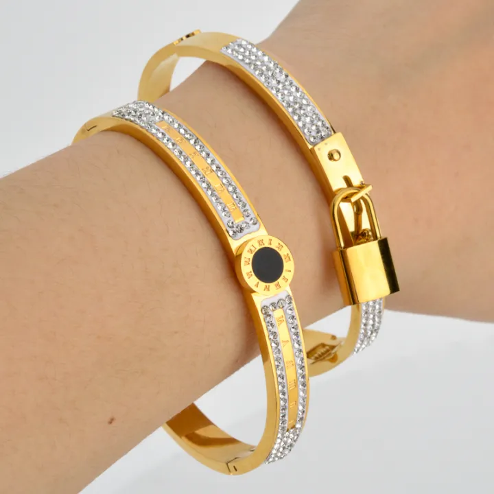 Wholesale%20Custom%2018k%20Gold%20Plated%20Stainless%20Steel%20Bijoux%20Acier%20Inoxydable%20bracelets%20for%20woman%20-%20Image%205