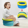 Travel Potty for Toddler Kids,Folding Toilet in Banana Shape,Portable Car Potty with Storage Bag Portable Potty for Kids Travel Foldable Baby Potty Training Seat Outdoor and Indoor Easy to Clean-Prime Hut. 