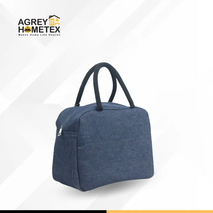 Lunch%20Carry%20Bag,%20Denim%20Fabric,%20Blue,%20(10.5%E2%80%B3x8.5%E2%80%B3x5%E2%80%B3)%20-%20Image%203