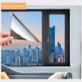 40*200Cm One Way Mirror Window Film Privacy Sun Blocking Glass Sticker Heat Control Reflective Film Self Adhesive Window Tint. 