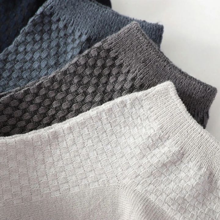 5%20Pairs%20Men%20Short%20Socks%20Bamboo%20Fiber%20High%20Quality%20Crew%20Ankle%20Casual%20Business%20Breathable%20Soft%20Compression%20Low-Cut%20Socks%20for%20Male%20-%20Image%203