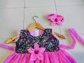 New Baby Girls Fashionable Premium Quality Beautiful Party Dress With Belt t One Piece Baby Dress for 1--8 year. 