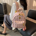 PU print backpack 2023 new versatile Maidow bear trend women's backpack versatile backpack. 
