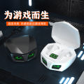 P36 gaming headset type-c earphone, TWS noise canceling low latency in-ear Bluetooth headset, ultra-long battery life. 