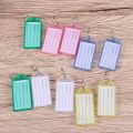 Key Chain, ELECDON 10 Pcs Classified Tag Luggage Assorted Color Plastic Key Chain Labels for Pets Hotel Home Office Key Cabinet. 