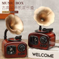 Retro Voices Music Box Foreign Trade Ali Trade Cross -border Creative Decoration Swing Box. 