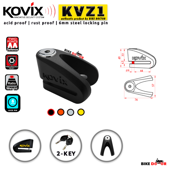 KOVIX%20KVZ1%20Acidproof%20Drill%20&%20Saw%20Resistant%206mm%20Motorcycle%20Disc%20Lock-Multicolor%20(2%20Key)%20-%20Image%208