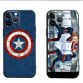 Marvel Captain America Phone Case For Apple iPhone 15 11 14 13 12 Pro Max 13 12 Mini XS Max XR X 7 8 Plus Silicone Cover Shell. 