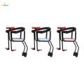 baby bike seat child seats kids carrier Black.