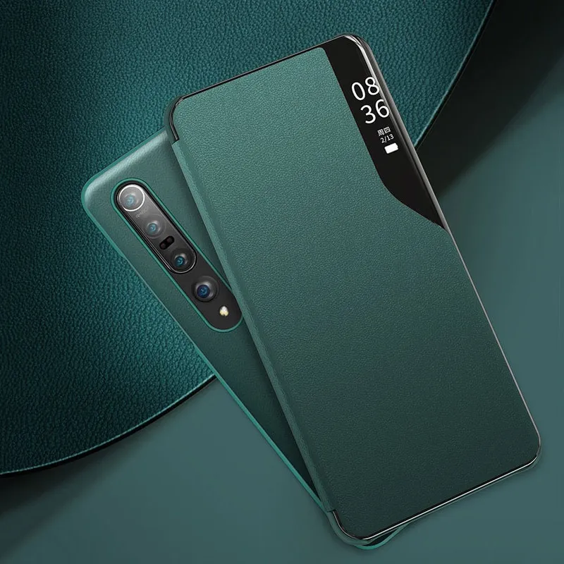 Cover A Libro Portafoglio Per Xiaomi Mi 10T Pro 5G – Pelle PU Premium Con Chiusura Magnetica E Slot (Rosso)