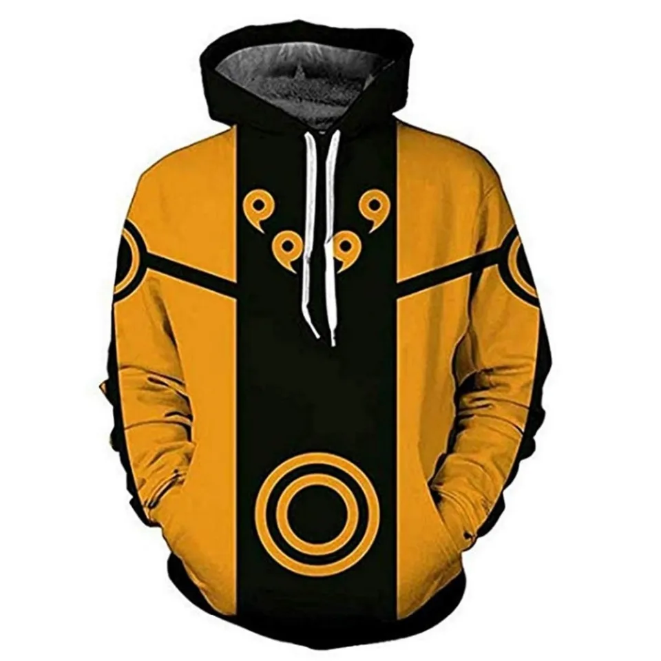 Japan Anime Manga Clothes Akatsuki Red Cloud 3D Print Hoodie for