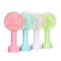 Rechargeable Strong Wind Mini Hand Fan For Indoor & Outdoor Use - Multicolor. 