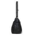 New Spring Women's Soft Leather Shoulder Bags Classic Casual Crossbody Bag For Female Washing Purses and Handbags(26CMX11CMX19CM,).