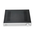CJ-187 All-Aluminum DIY Preamp Case Audio Amplifier Chassis DAC Decoder Box Shell W430 H70 D310 Easy to Use Black. 