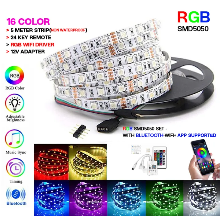 LED%20Strips%20Lights%205%20Meter%20SMD5050%20Strip%20with%20BL-WIFI%20Smart%20App%20Control%20DC%2012V%20for%20ceiling%20decoration%20-%20Image%207