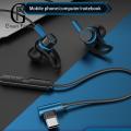 【FUPANG】Wired Microphone Noise Reduction Theater Game Sound HD-compatible Call No-Delay In-ear Wired Earphone Phone. 